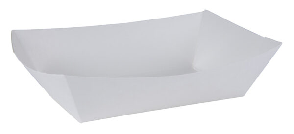 #200 Paperboard Food Tray White, 2 lb. Capacity