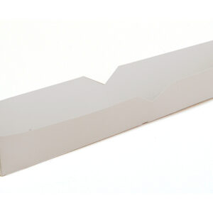 Paperboard Hot Dog Tray White 10.25" X 1.5" X 1.25"