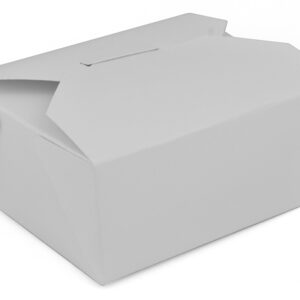 #1 ChampPak Retro Container White 4.38" X 3.5" X 2.5"