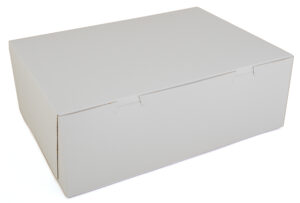 14.5" X 10.5" X 5" Sheet Cake /  Utility Box, Non-Window, White