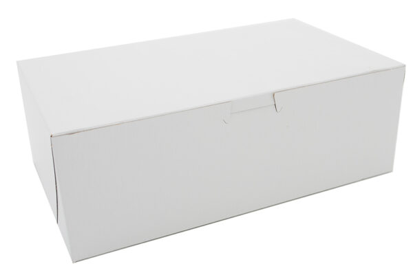 10" X 6" X 3.5" Donut Box White Paperboard