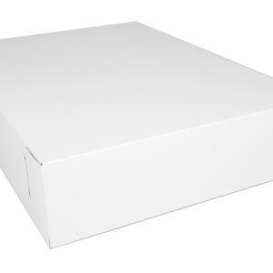 18" X 13" X 3.5" Donut Box White, Paperboard