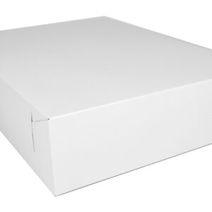 19.5" X 14" X 4" Sheet Cake /  Utility Tray, White, Non-Window