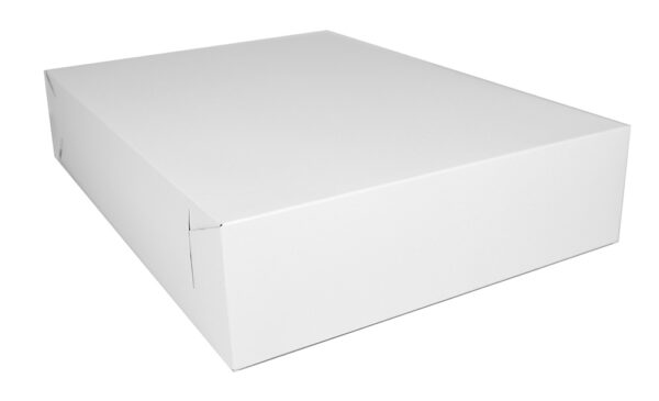 19.5" X 14" X 4" Sheet Cake /  Utility Tray, White, Non-Window