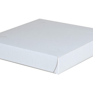 9" X 9" X 1.5" Pizza Box White Paperboard