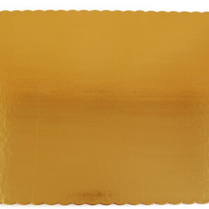 25" X 18" Gold Cake Pad Single Wall Sturdy Laminated