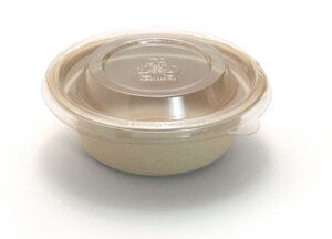 TreeSaver Bowl Lid Clear, 32 & 48 oz., Recycled PET