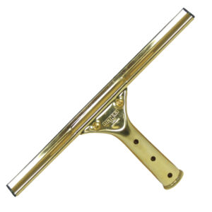 14" Golden Clip Brass Squeegee