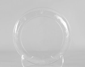 Designerware Round Plate 6" Clear