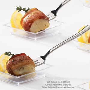 Reflections Tasting Fork 4.2" Silver