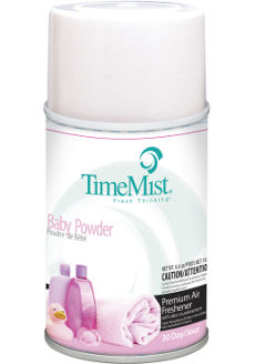 TimeMist Metered Air Freshener Baby Powder 5.3 oz Aerosol