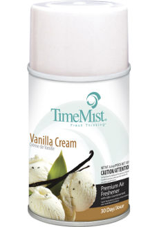 TimeMist Metered Air Freshener Vanilla Cream 5.3 oz Aerosol