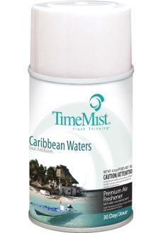 TimeMist Metered Air Freshener Caribbean Waters 5.3 oz Aerosol